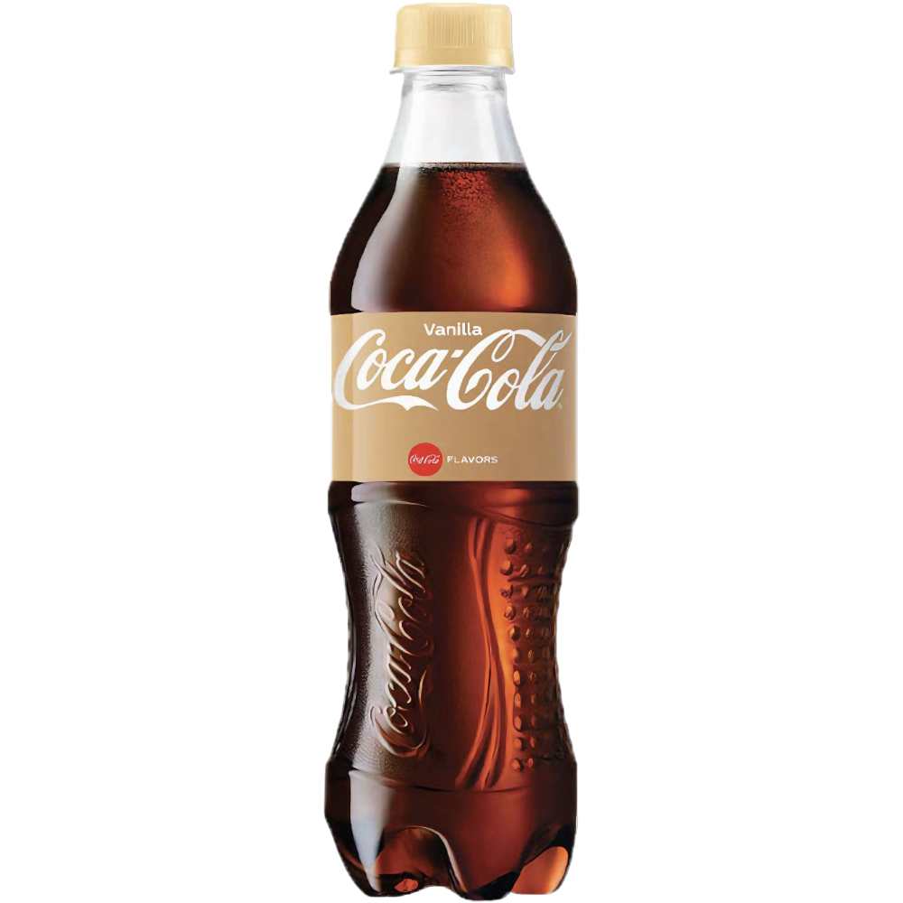 Coca Cola Vanilla Bottle (Malaysia) - 16.9fl.oz (500ml)