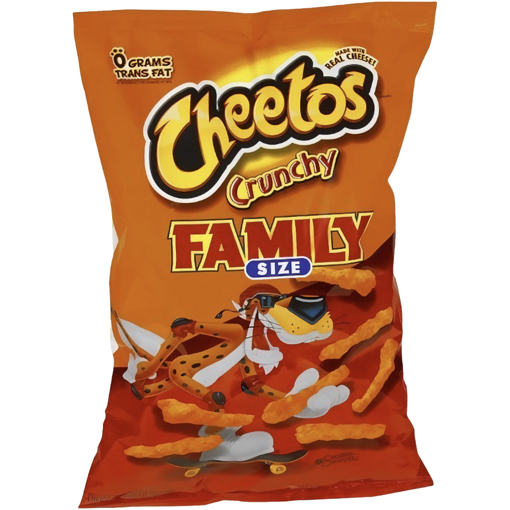 Cheetos Crunchy Original Family Size - 20.4oz (580g)