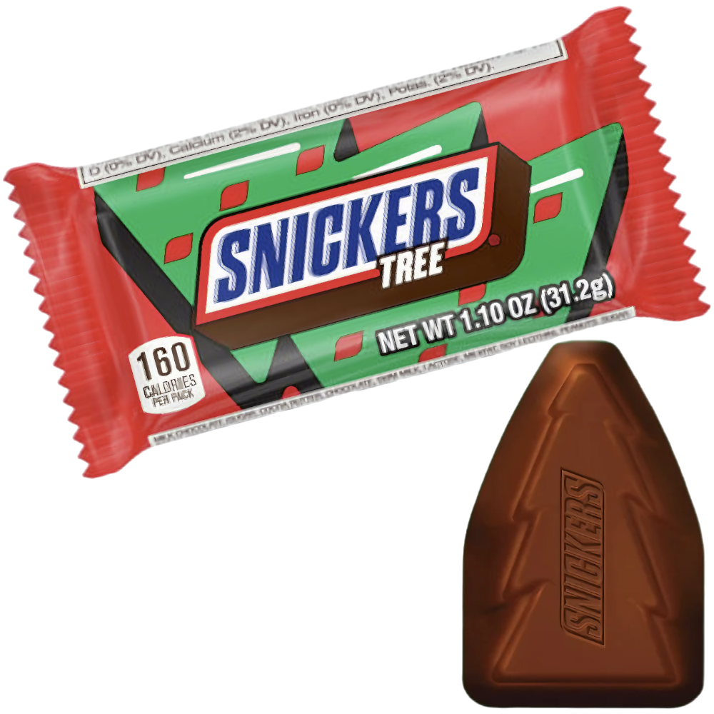 Snickers Christmas Tree (Christmas Limited Edition) - 1.1oz (31.2g)