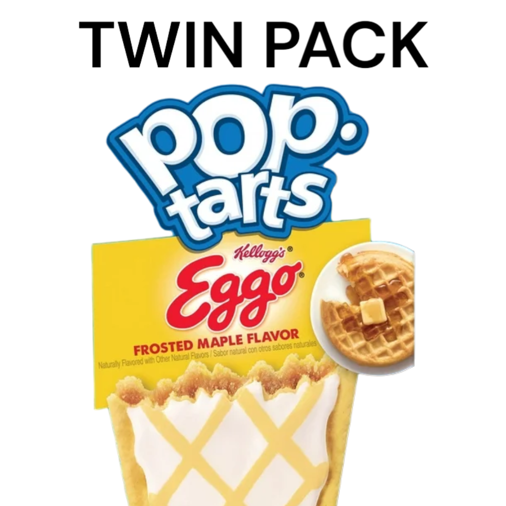 Pop Tarts Eggo Frosted Maple