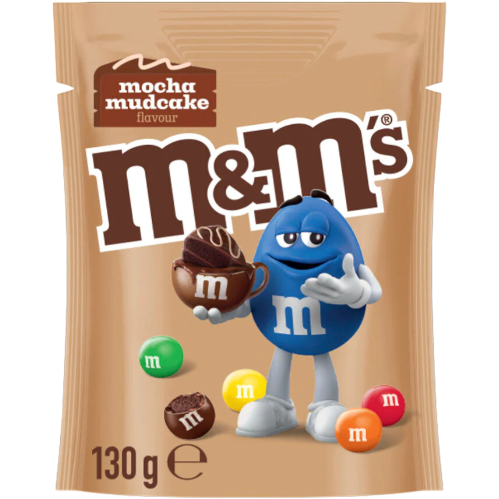 M&M's Mocha Mudcake Flavour Share Bag (Australia) - 4.6oz (130g)