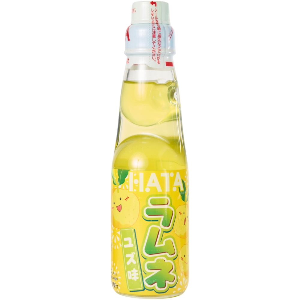 Hatakosen Yuzu Ramune Soda - 6.76fl.oz (200ml)