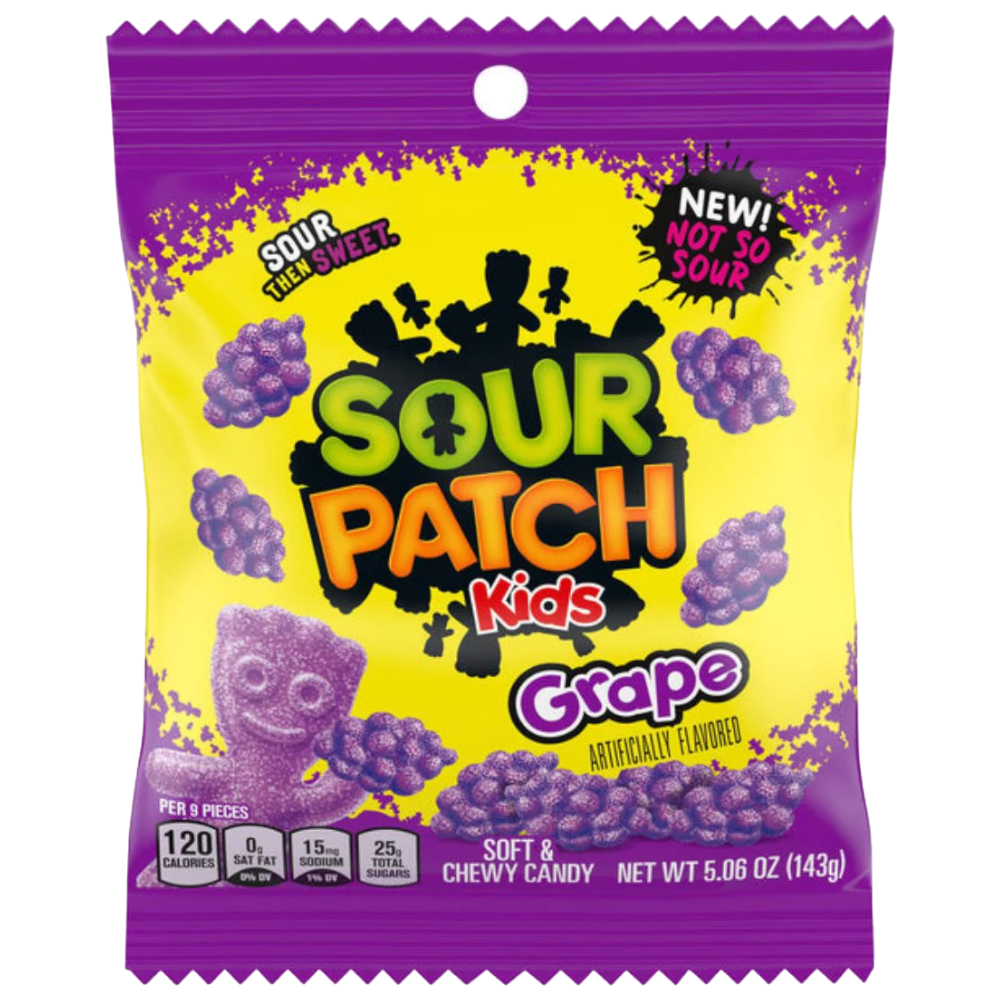 Sour Patch Kids Grape - 5oz (143g)