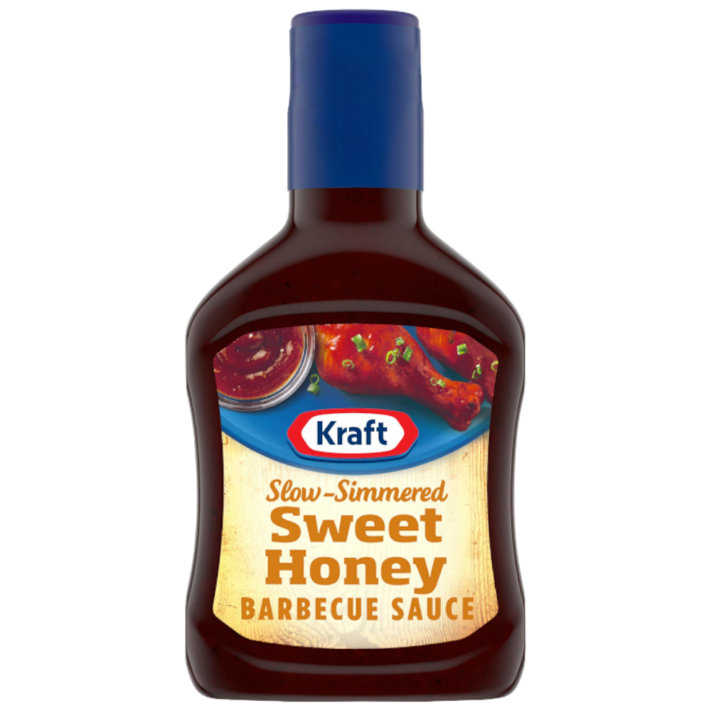 Kraft Sweet Honey Barbeque Sauce - 18oz (510g) BB 21/07/24