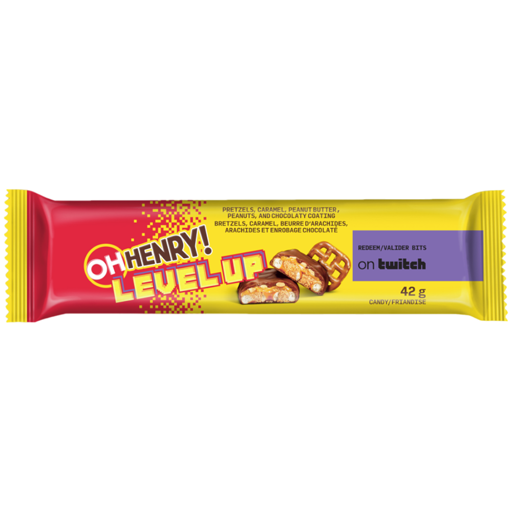 Oh Henry! Level Up Candy Bar (Canada) - 1.4oz (42g)