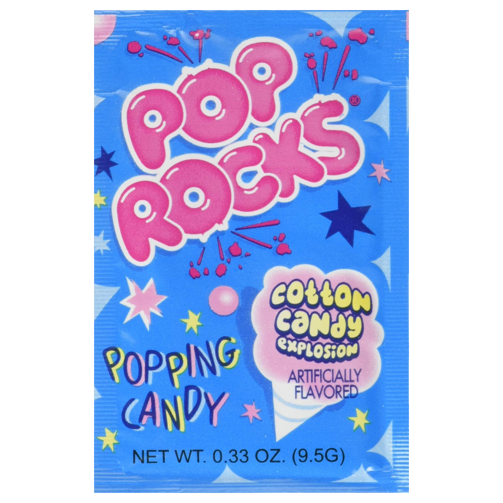 Pop Rocks Cotton Candy - 0.33oz (9.5g)