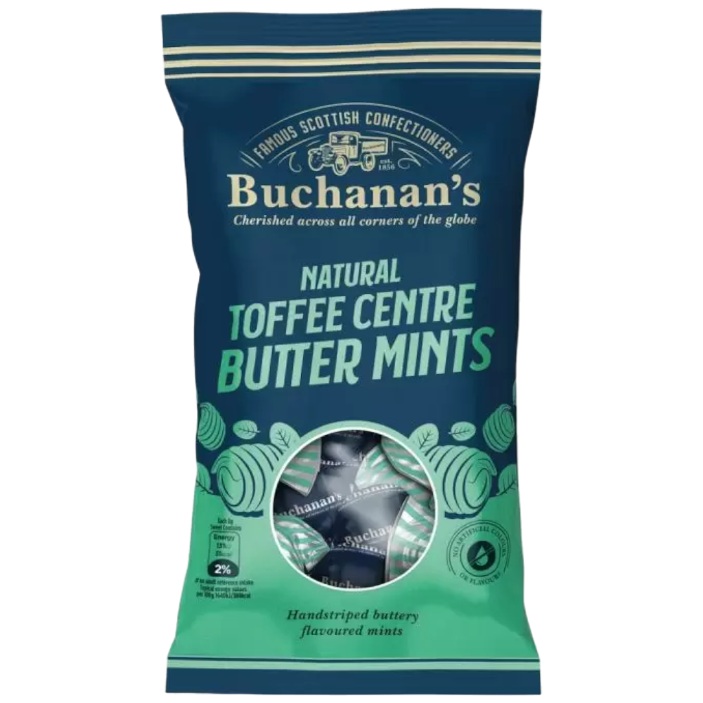 Buchanan's Toffee Centre Buttermints - 4.9oz (140g)