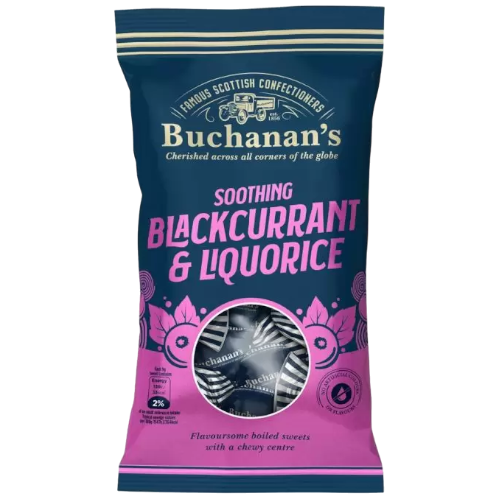 Buchanan's Blackcurrant & Liquorice - 4.9oz (140g)