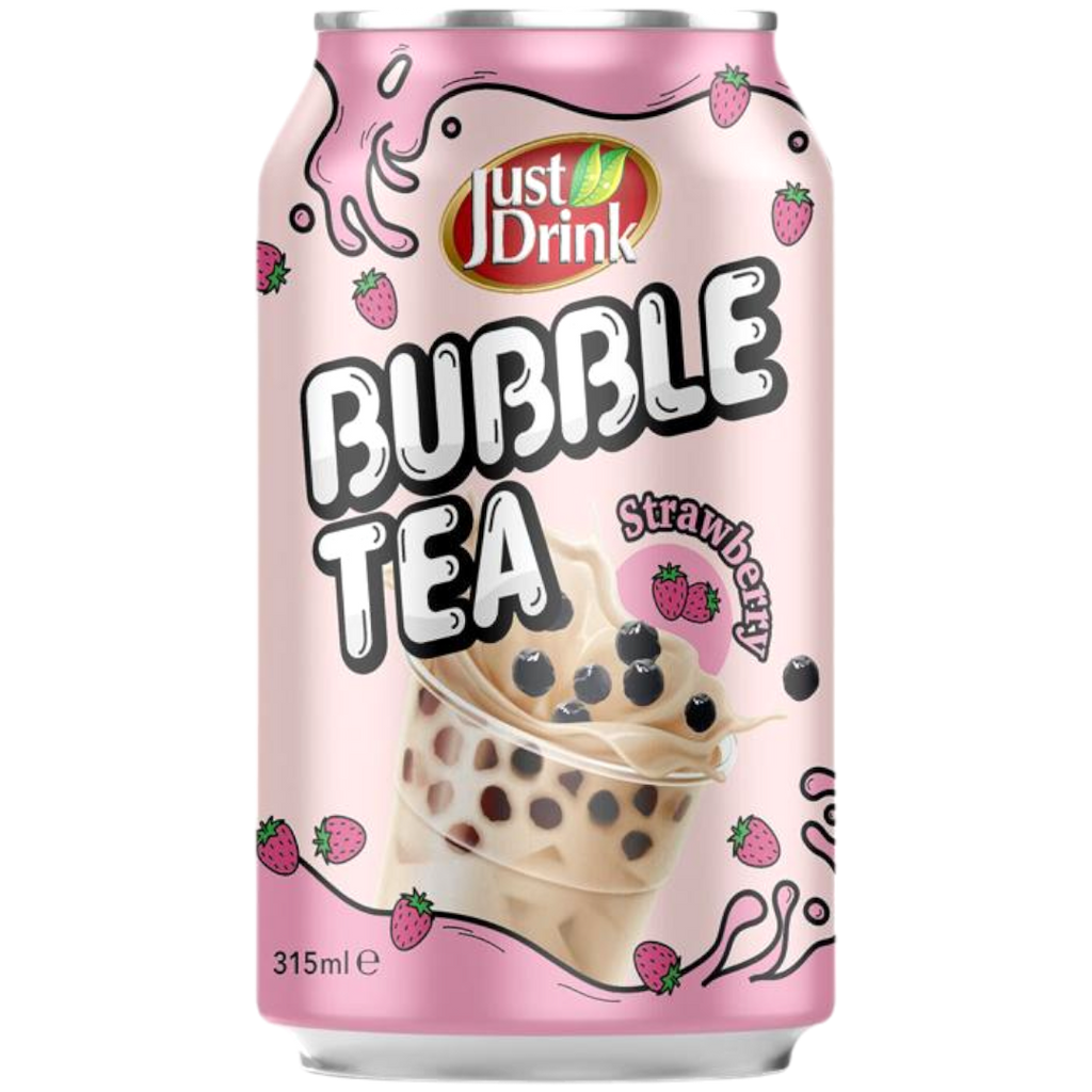 Just Drink Bubble Tea Strawberry - 10.6fl.oz (315ml)