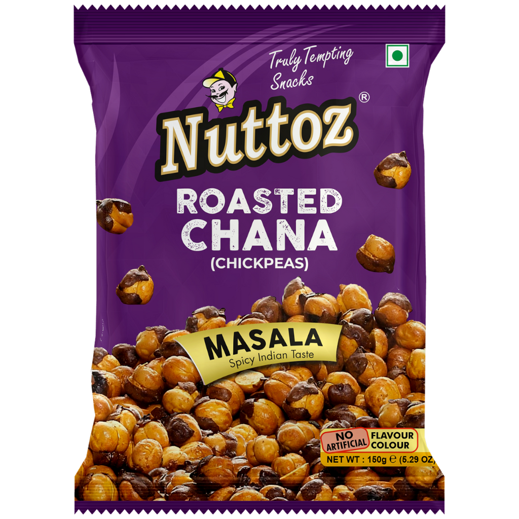 Nuttoz Masala Roasted Chana (India) - 5.3oz (150g)