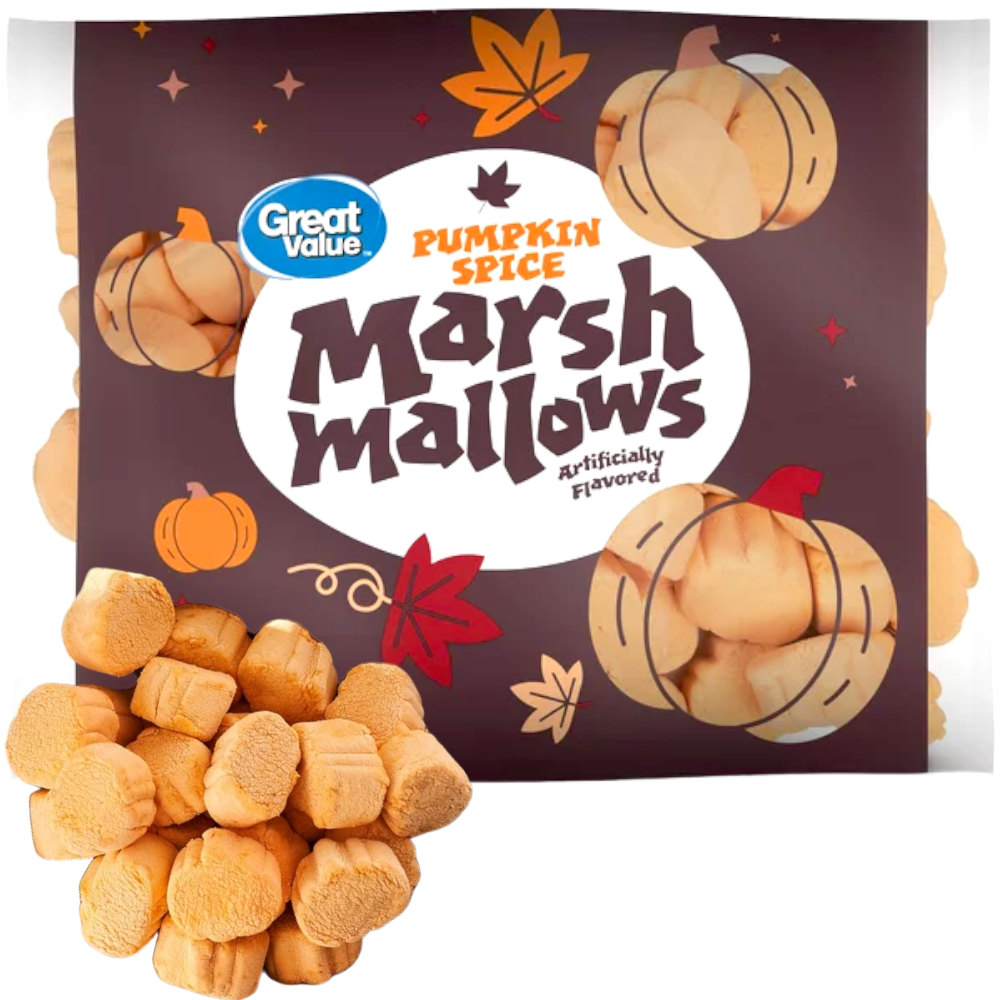 Great Value Pumpkin Spice Marshmallows - 8oz (226g)