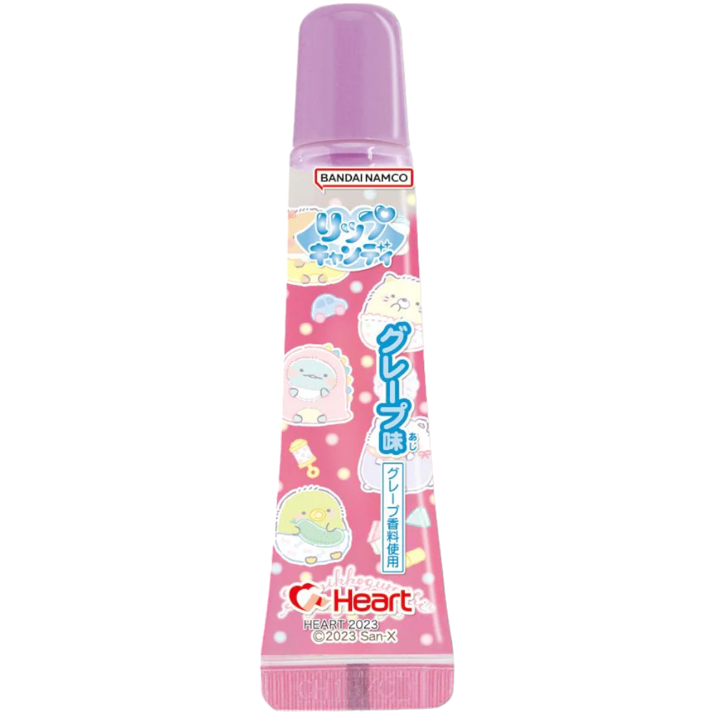 Heart Sumikkogurashi Pretty Lip Gloss Candy Grape Flavour - 0.7oz (20g)