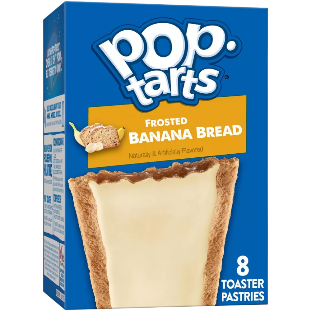 Pop Tarts Frosted Banana Bread