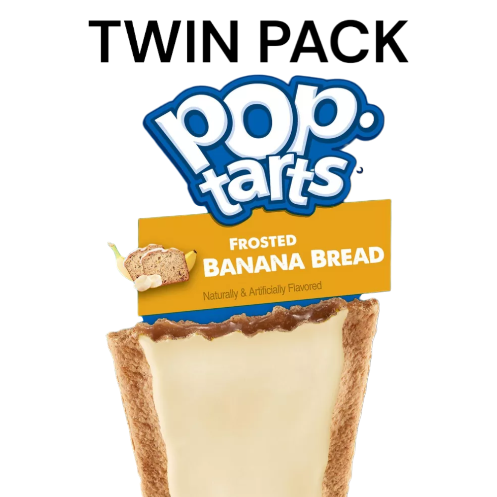 Pop Tarts Frosted Banana Bread