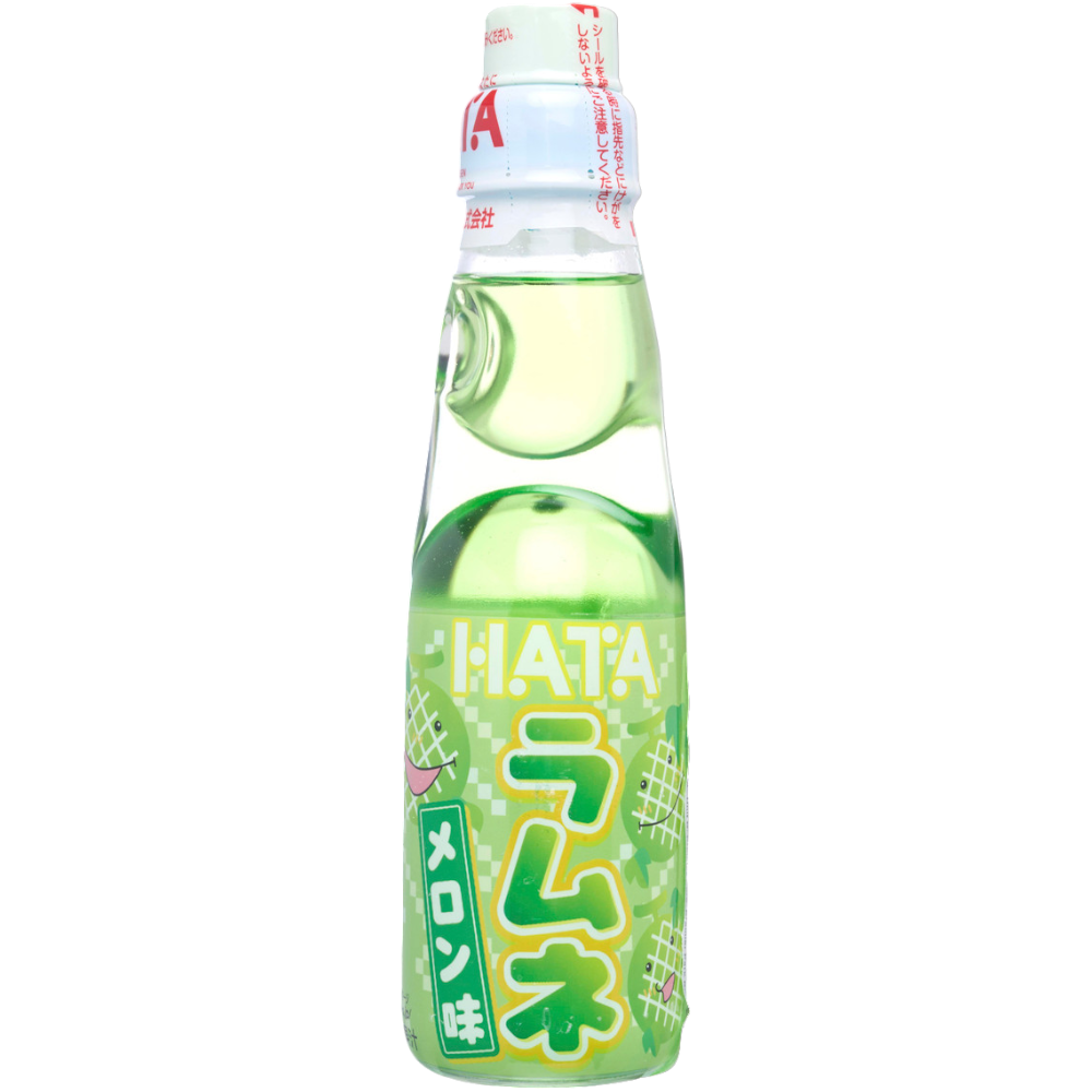 Hatakosen Melon Ramune Soda - 6.8fl.oz (200ml)