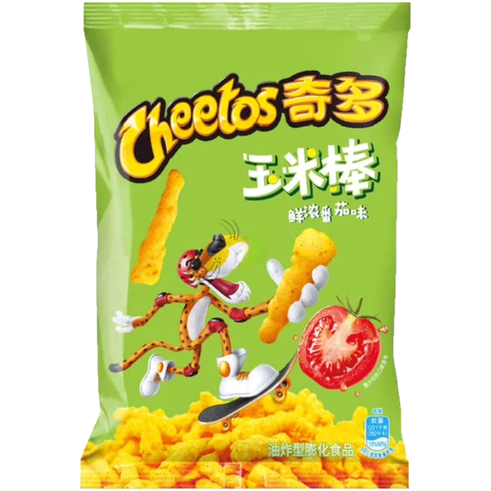 Cheetos Crunchy Juicy Sweet Tomato Flavour (China) - 3.17oz (90g)