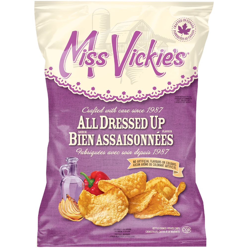 Miss Vickie's All Dressed Potato Chips (Canada) - 1.41oz (40g)