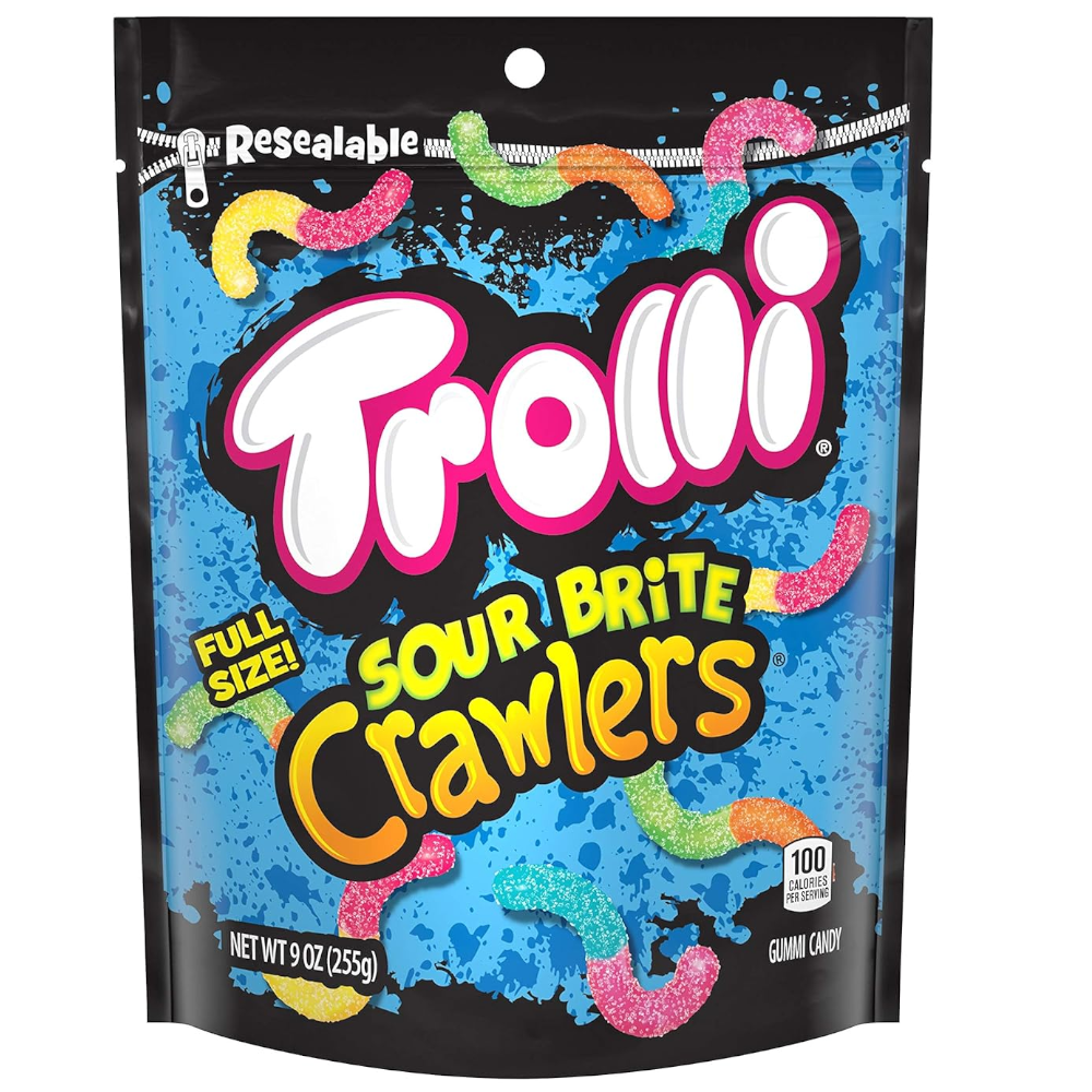 Trolli Sour Brite Crawlers - 8.9oz (255g)