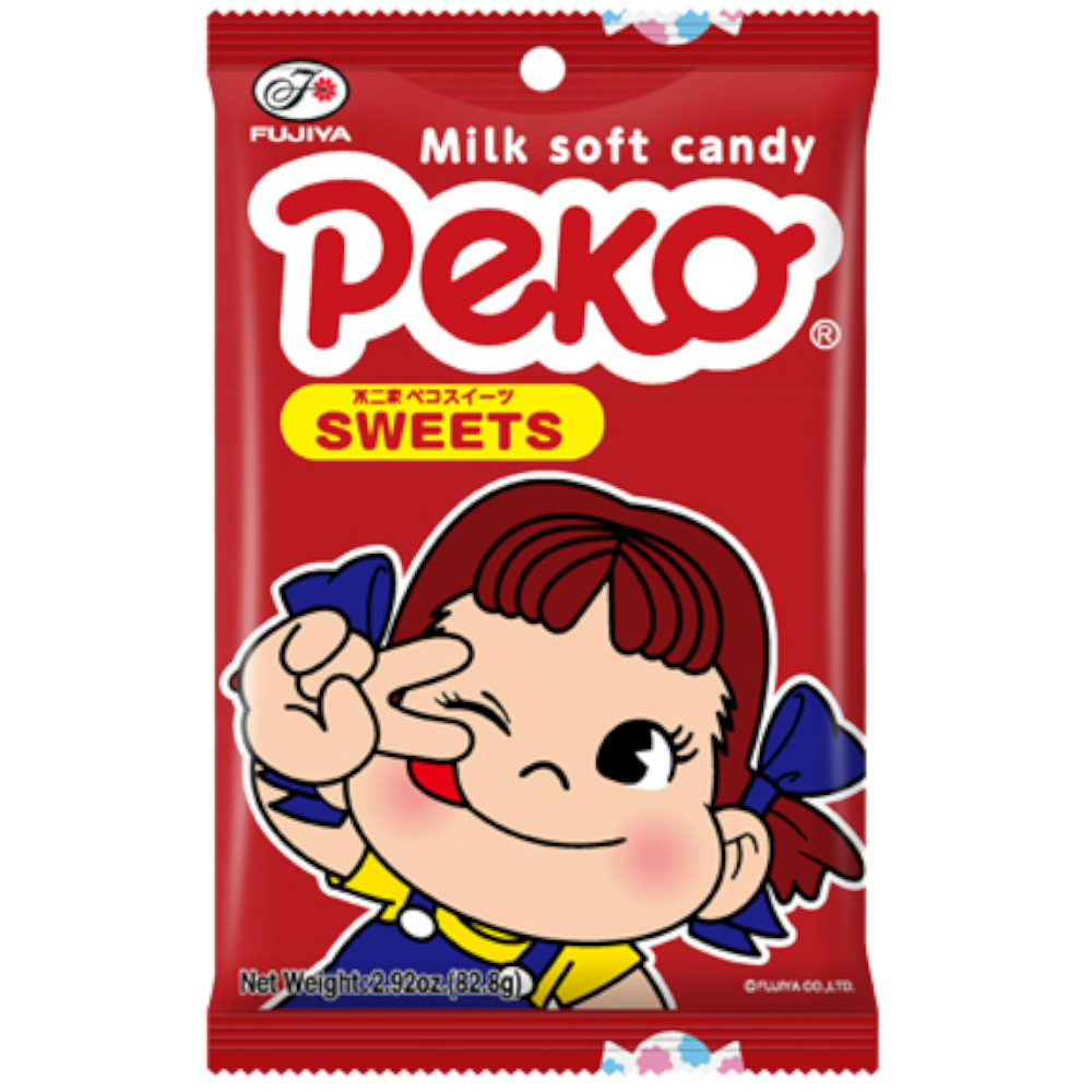 Fujiya Peko Milk Soft Candy - 2.9oz (83g)