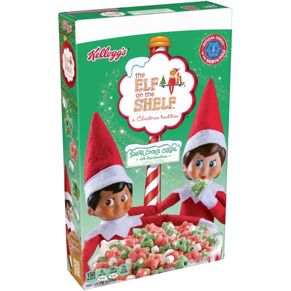 The Elf on the Shelf Sugar Cookie Cereal (Christmas Limited Edition) - 8.1oz (229g)