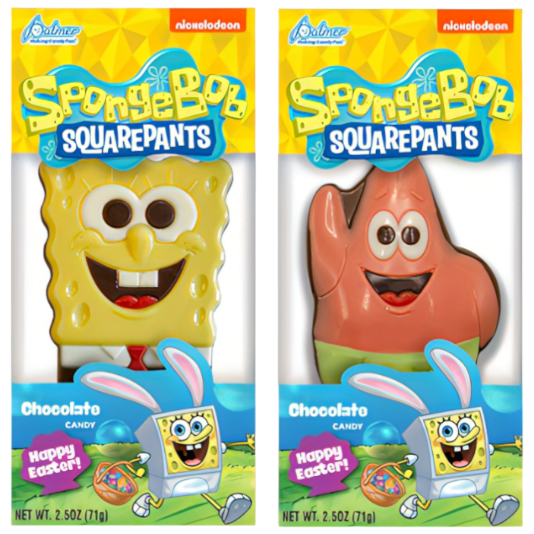 Palmer Spongebob Squarepants Easter Chocolate Figure (Single) - 2.5oz (71g)