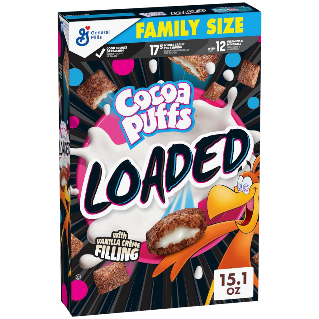 Cocoa Puffs Loaded Cereal - 15.1oz (428g)
