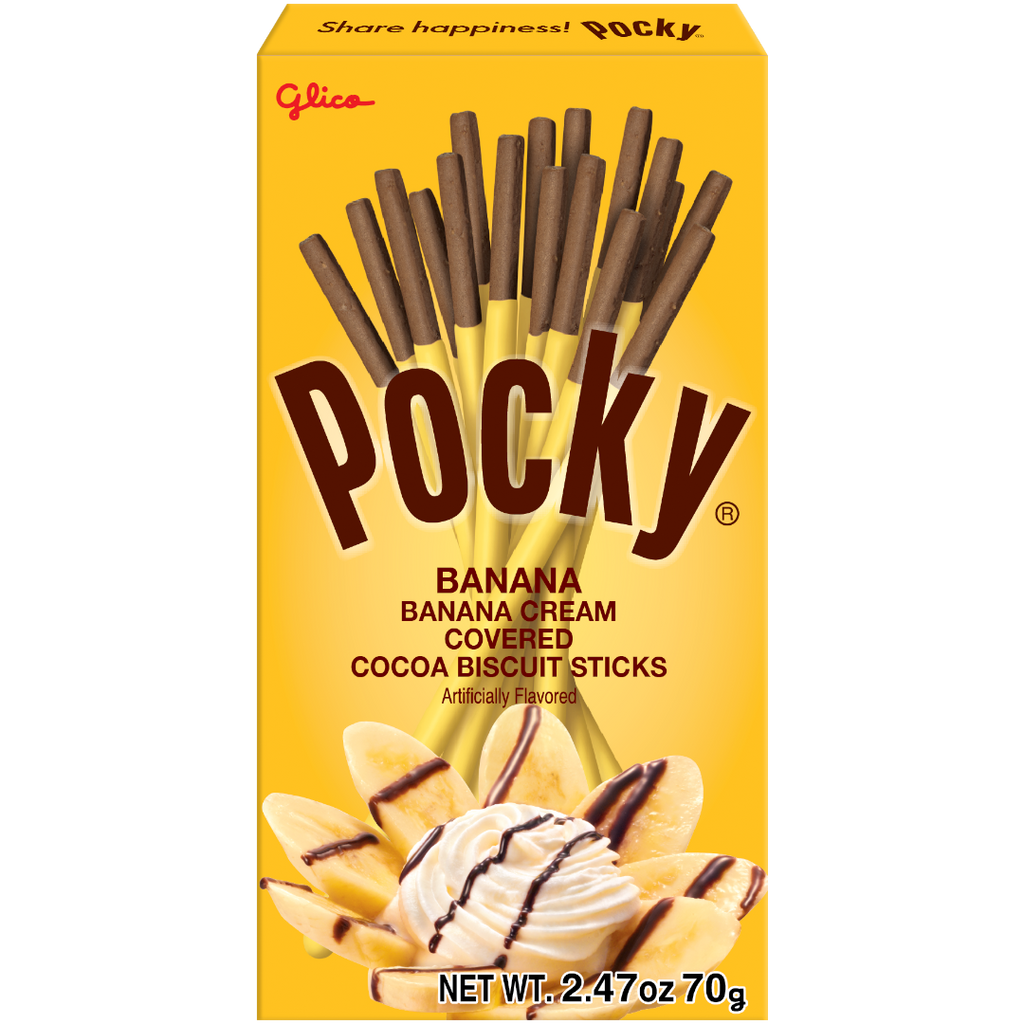 Pocky Sticks Chocolate Banana Flavour - 2.46oz (70g)