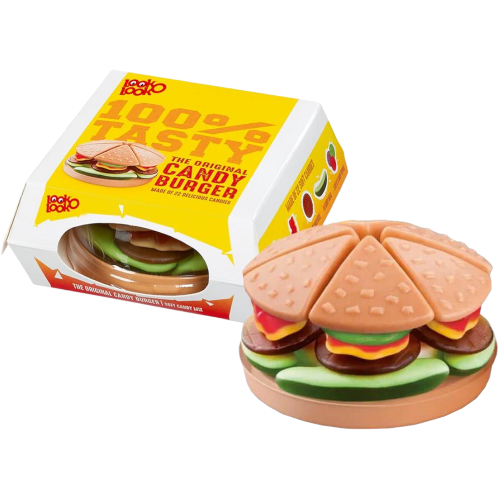 Look-O-Look Candy Burger - 4.5oz (130g) – Poppin Candy