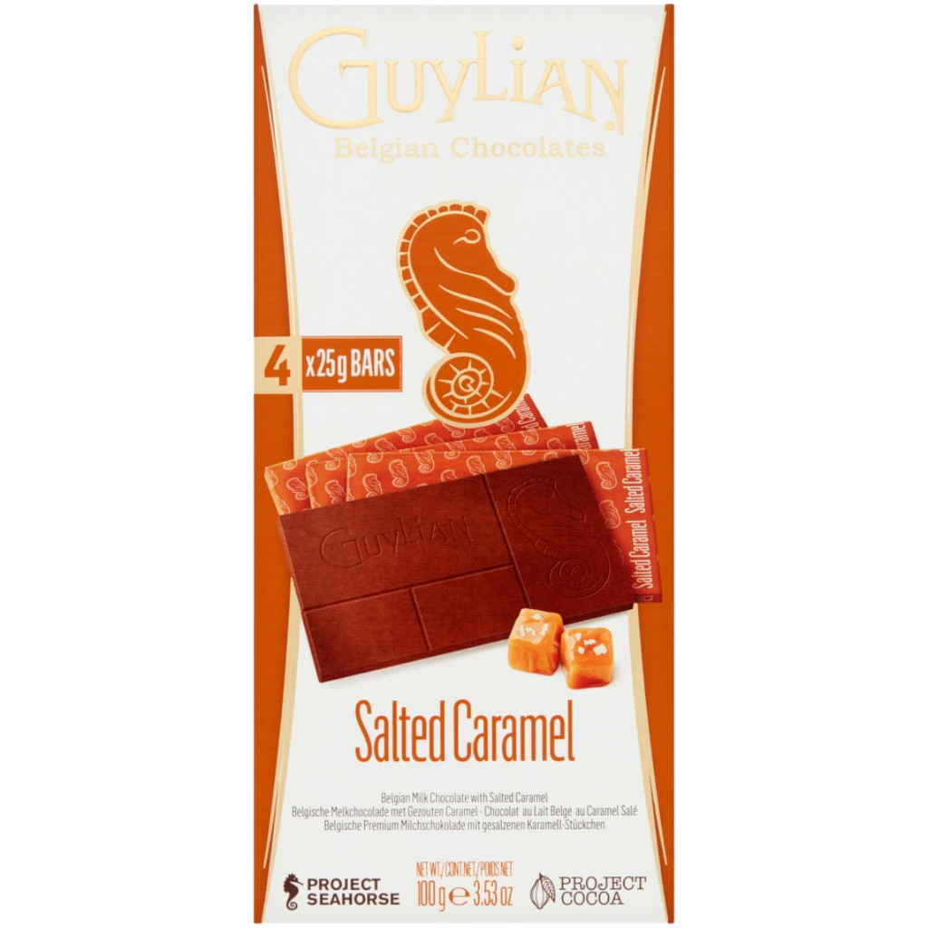 Guylian Belgian Chocolates Salted Caramel Bar - 3.53oz (100g)