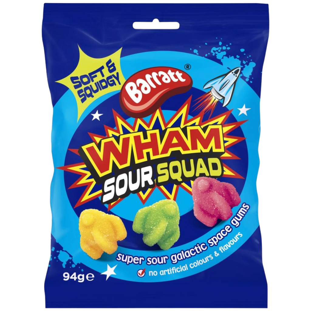 Barratt Wham Sour Squad Gummies - 3.31oz (94g)