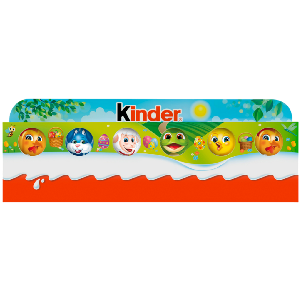 Kinder Milk Chocolate Easter Mini Figures 6 Pack - 3.17oz (90g)