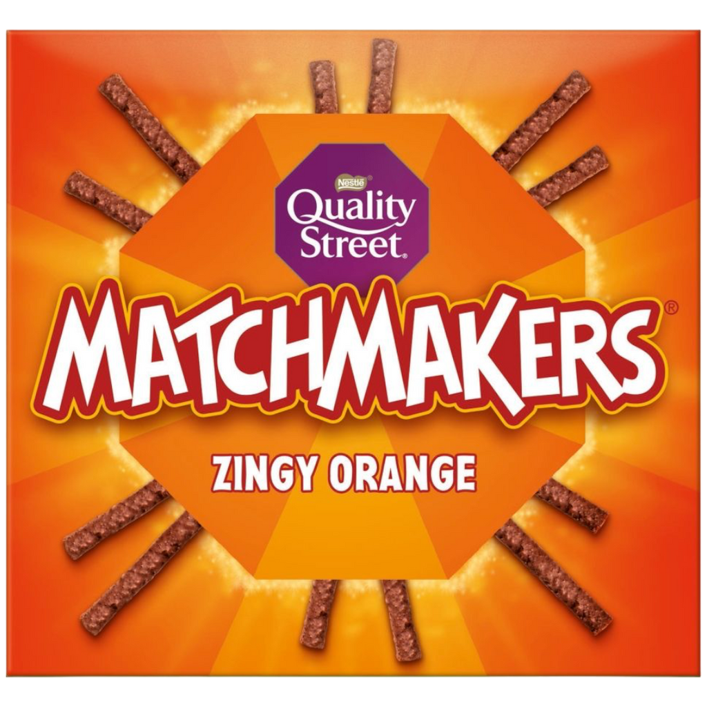 Quality Street Matchmakers Zingy Orange Chocolate Box 120g Pack Of 1