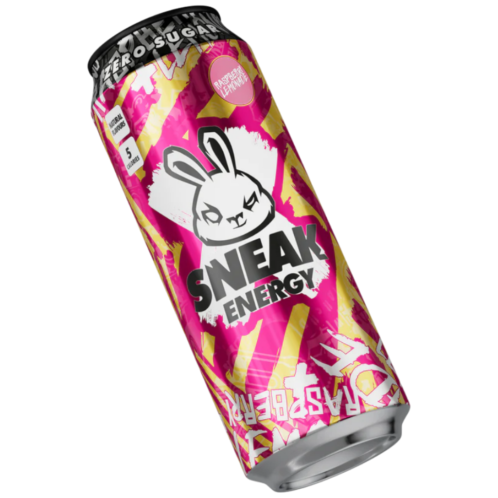 Sneak Energy Raspberry Lemonade - 16.9fl.oz (500ml)
