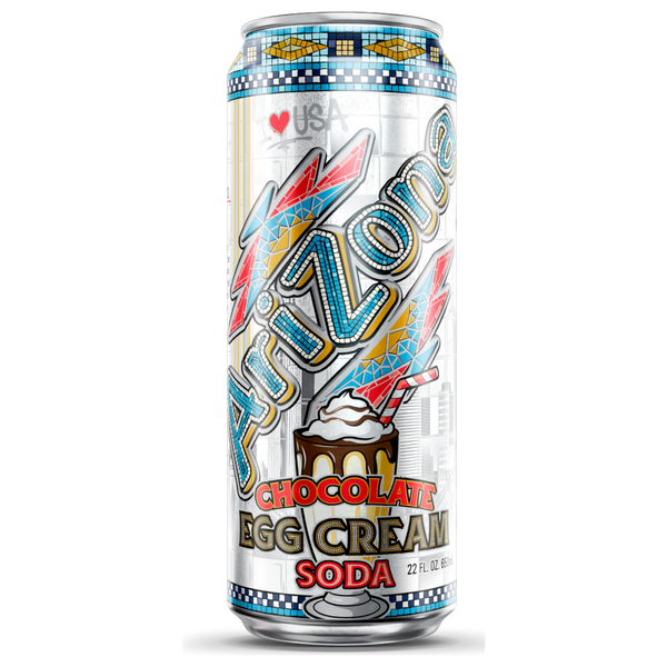 AriZona Chocolate Egg Cream Soda - 22oz (650ml) – Poppin Candy