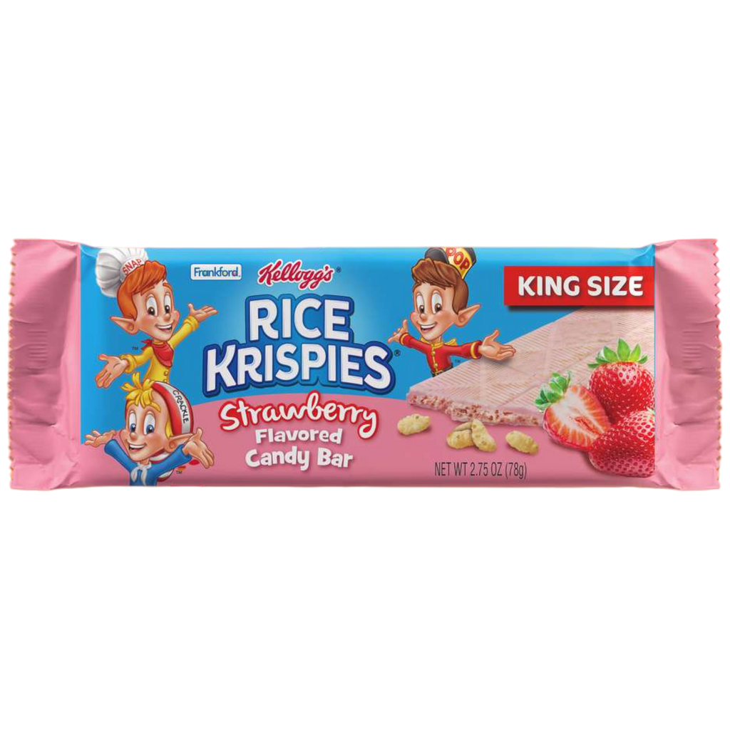 Frankford Rice Krispies King Size Strawberry Candy Bar - 2.75oz (78g)