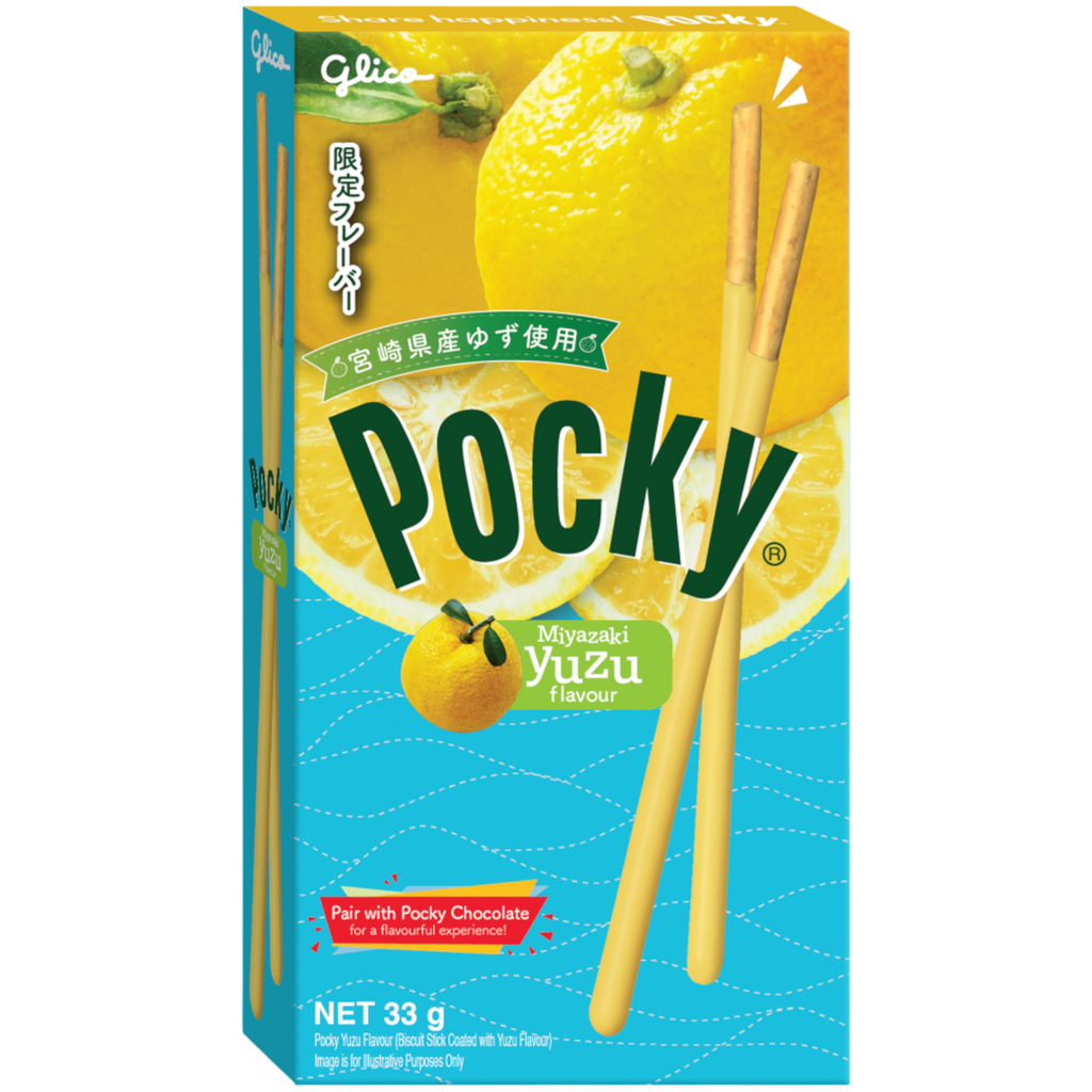 Pocky Sticks Miyazaki Yuzu Flavour - 1.16oz (33g)
