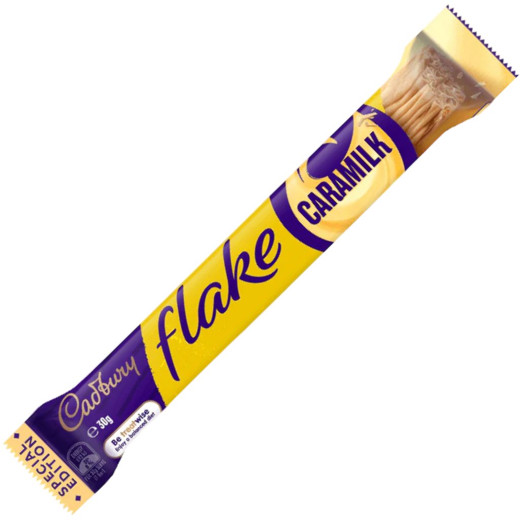 Cadbury Caramilk Flake Special Edition (Australia) - 1.1oz (30g) BB 5TH OCT 23