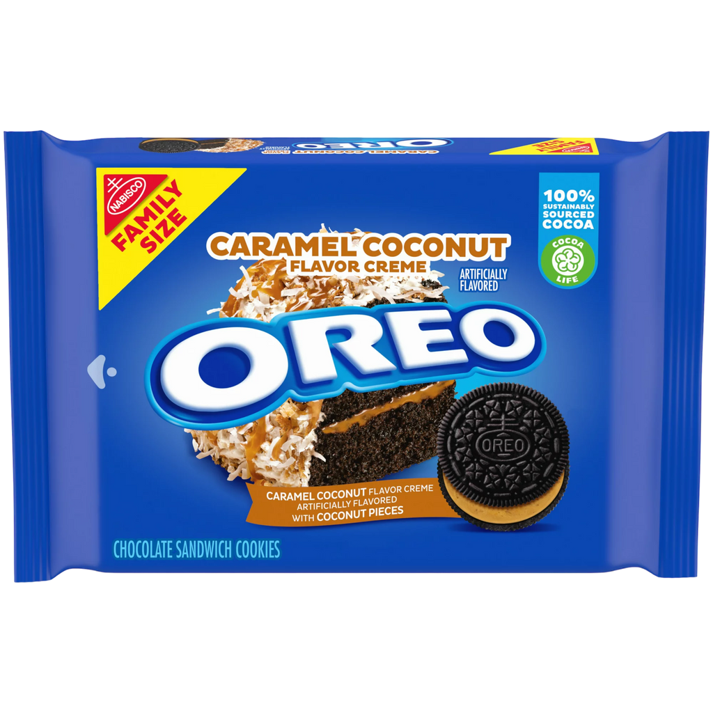 OREO Caramel Coconut Family Size - 17oz (482g)