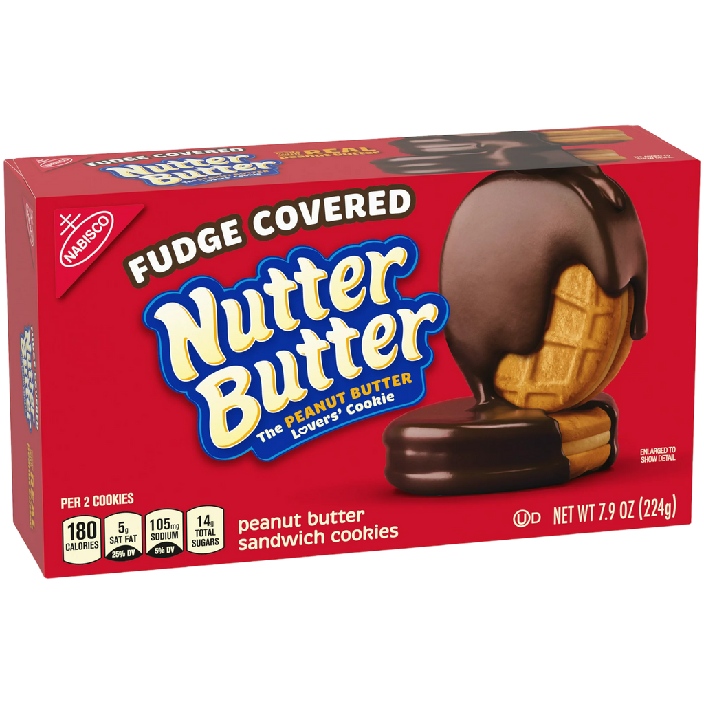 Nutter Butter Fudge Covered Cookies - 7.9oz (224g)