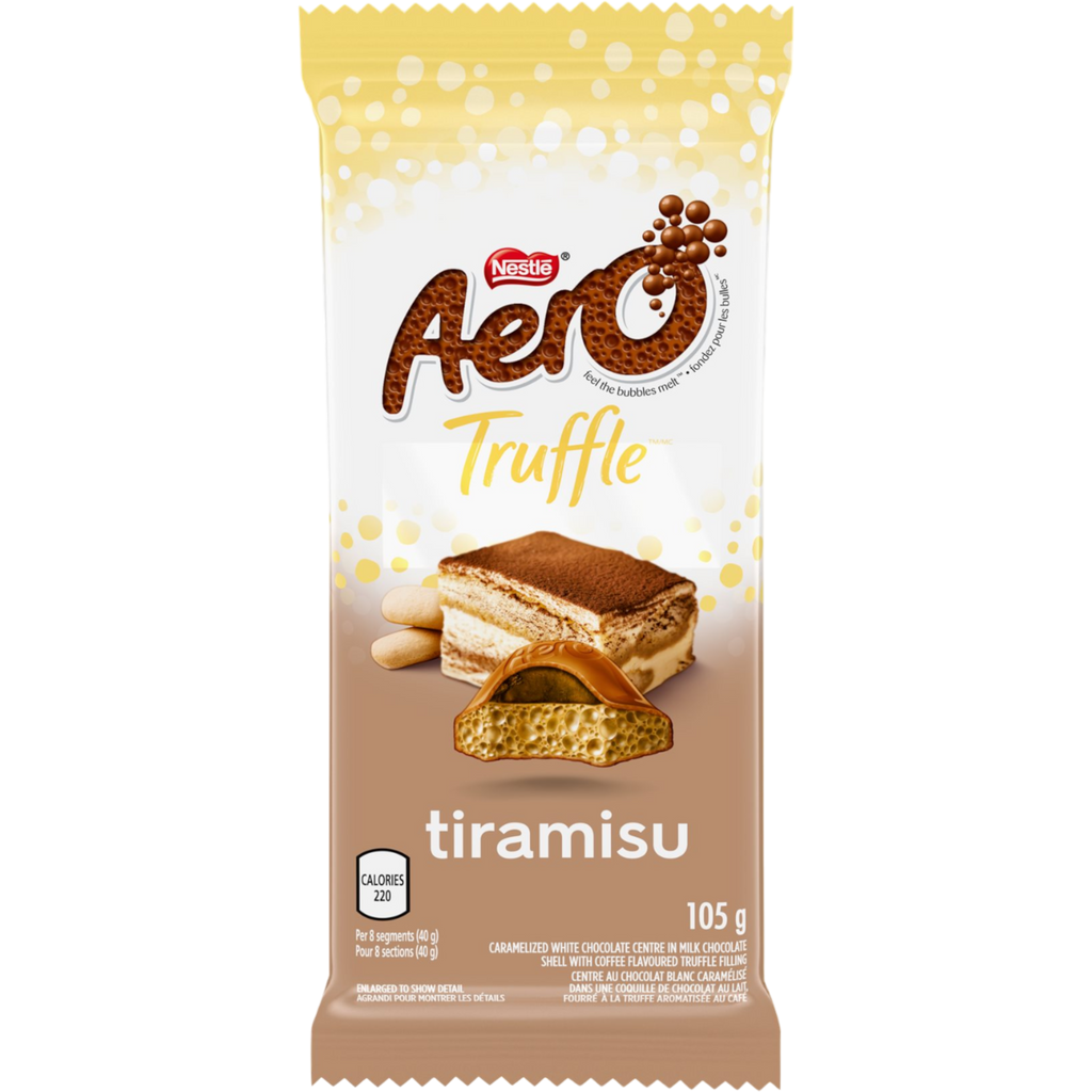 Aero Truffle Tiramisu Chocolate Sharing Bar (Canada) - 3.7oz (105g)
