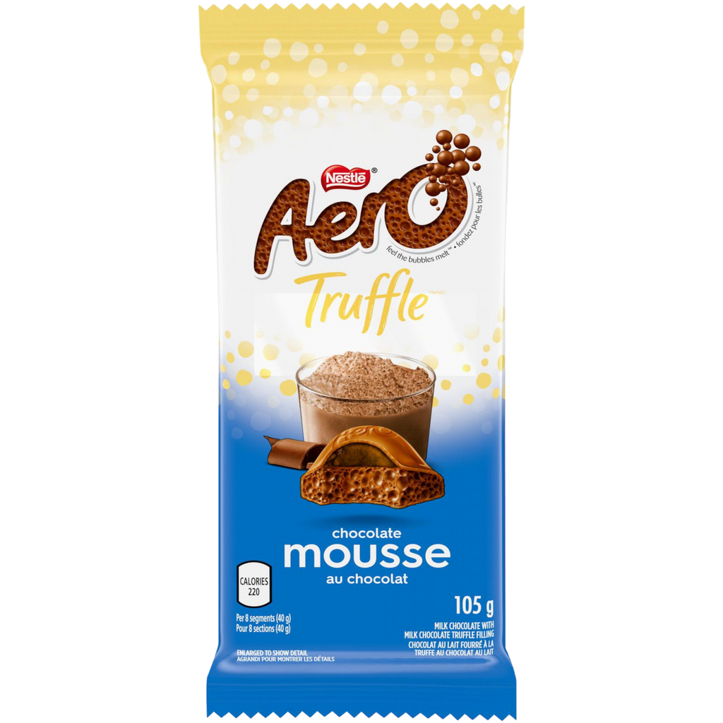 Aero Truffle Chocolate Mousse Chocolate Sharing Bar (Canada) - 3.7oz (105g)