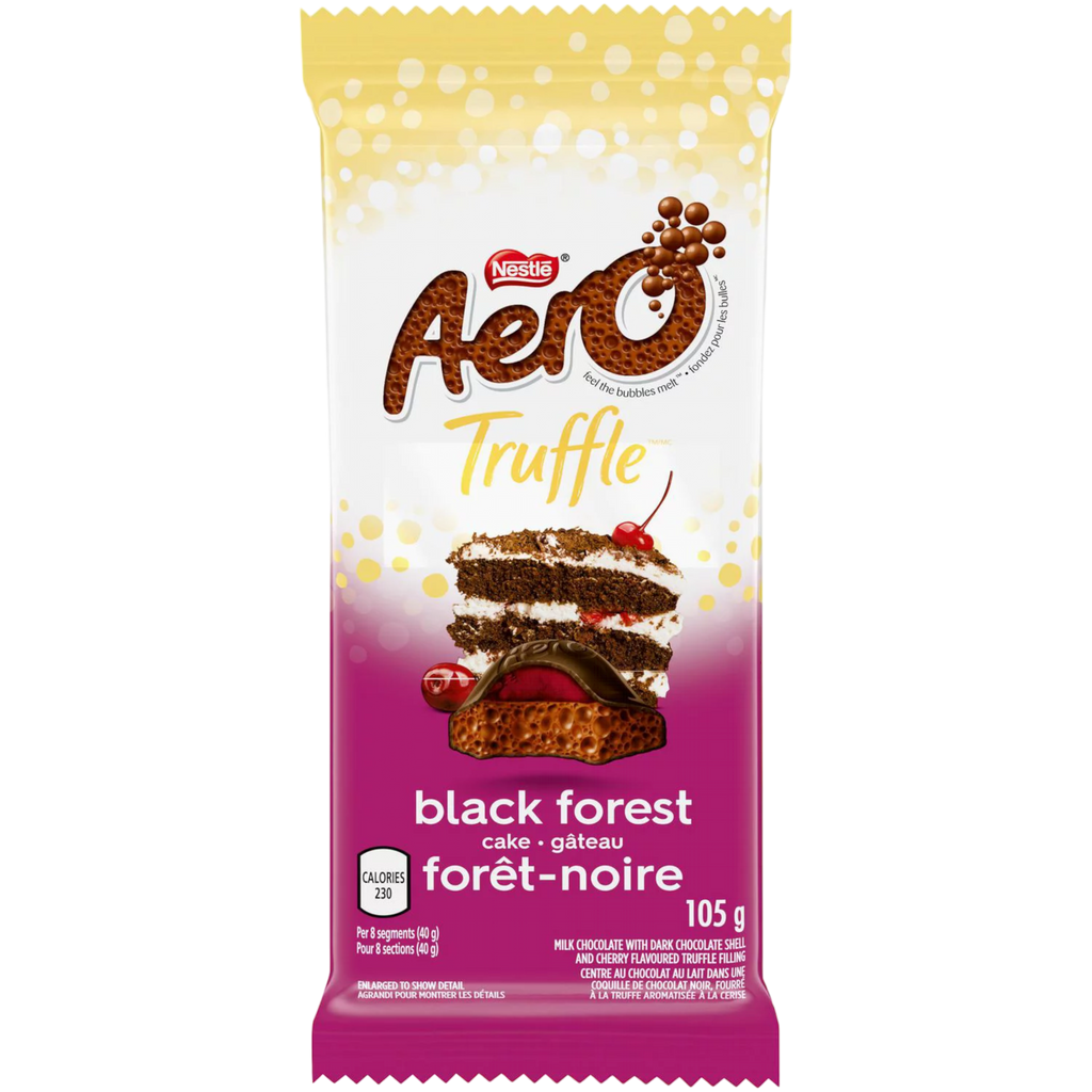 Aero Truffle Black Forest Chocolate Sharing Bar (Canada) - 3.7oz (105g)