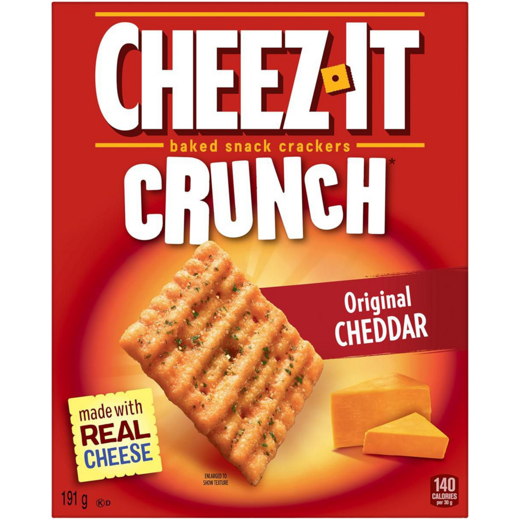 Cheez-It Crunch Original Cheddar Share Box (Canada) - 6.7oz (191g)