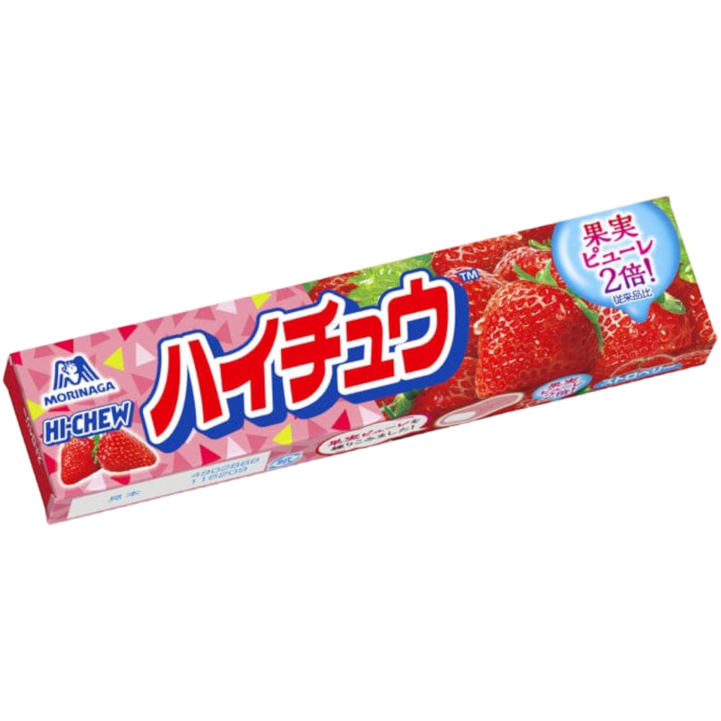 Hi-Chew Fruit Chews Strawberry King Size Pack (Japan) - 1.94oz (55g)