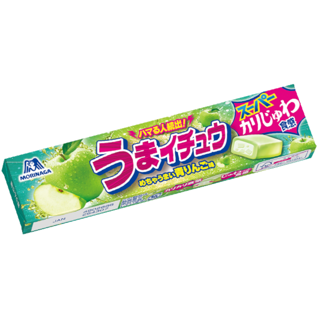Hi-Chew Fruit Chews Umai Green Apple King Size Pack (Japan) - 1.94oz (55g)