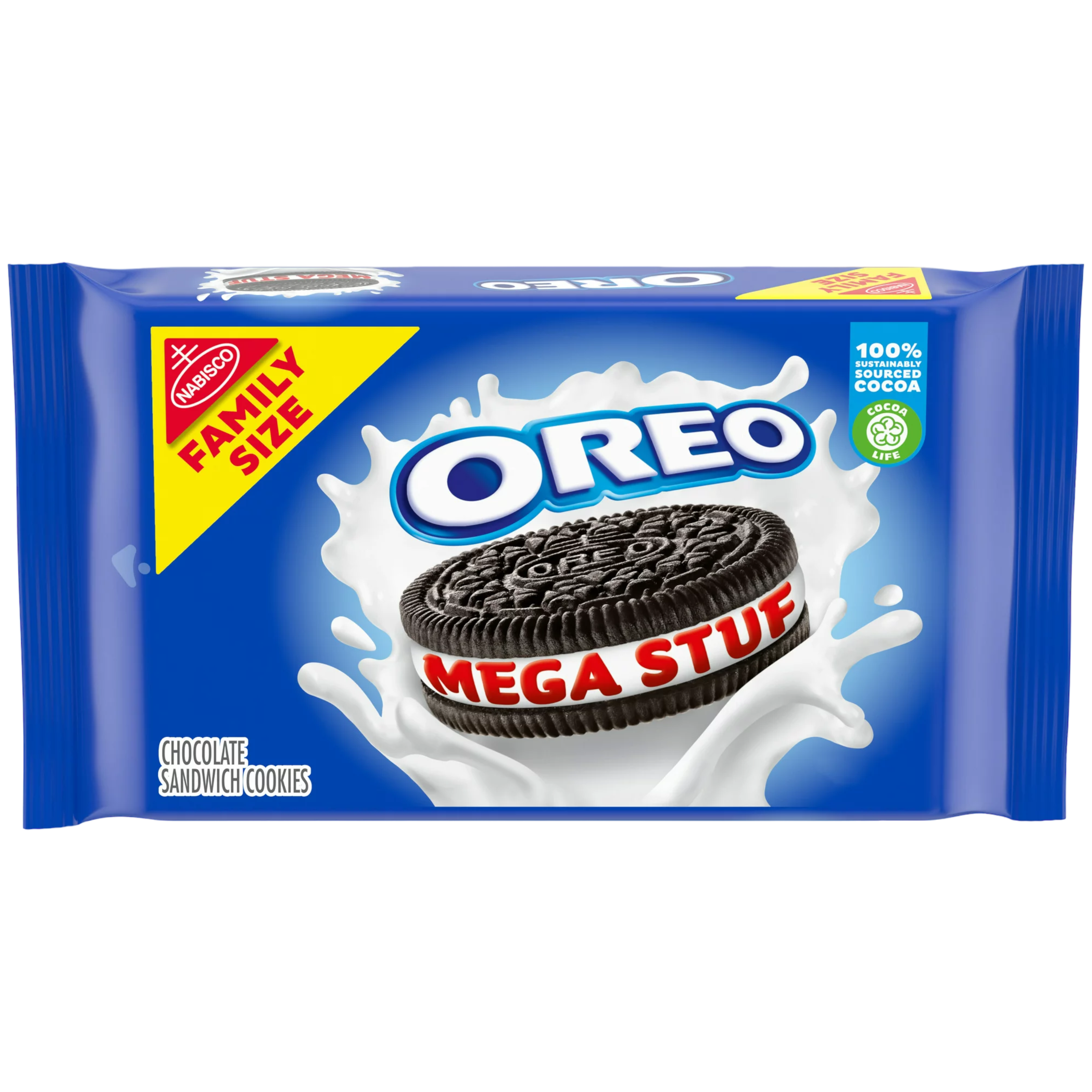 Oreo Mega Stuf Family Size - 17.6oz (499g)