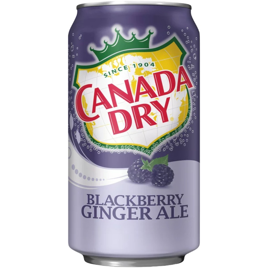 Canada Dry Blackberry Ginger Ale (Canada) - 12fl.oz (355ml)