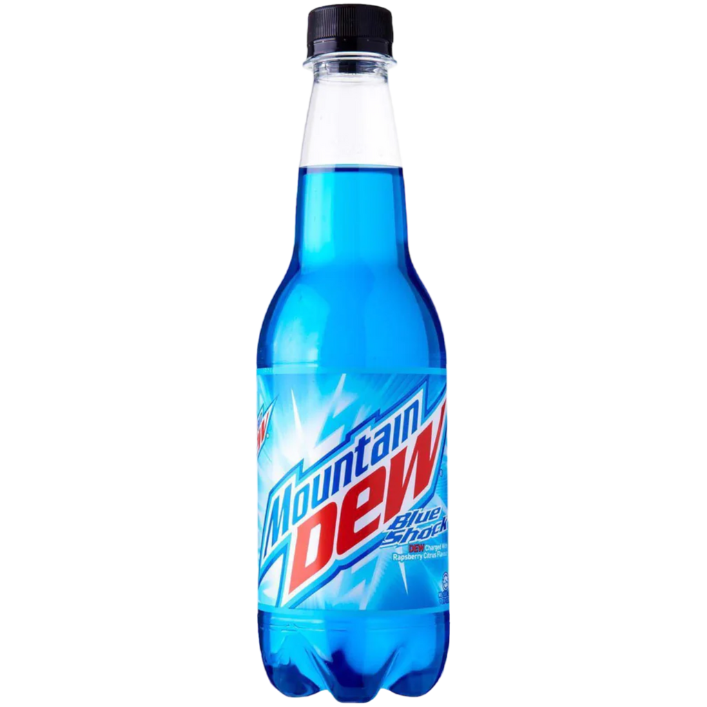 Mountain Dew Blue Shock Bottle (Malaysia) - 13.5fl.oz (400ml)