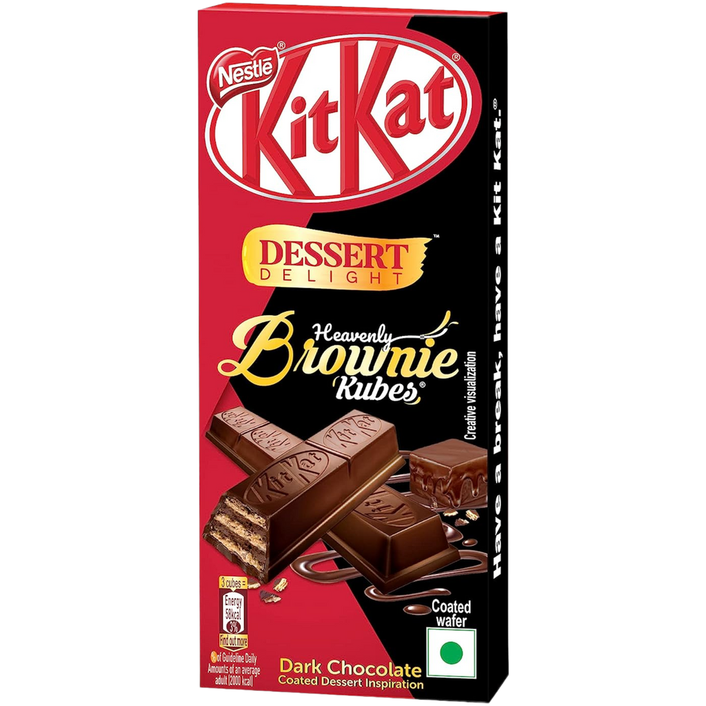 Kit Kat Dessert Delight Heavenly Brownie Kubes (India) - 1.76oz (50g)