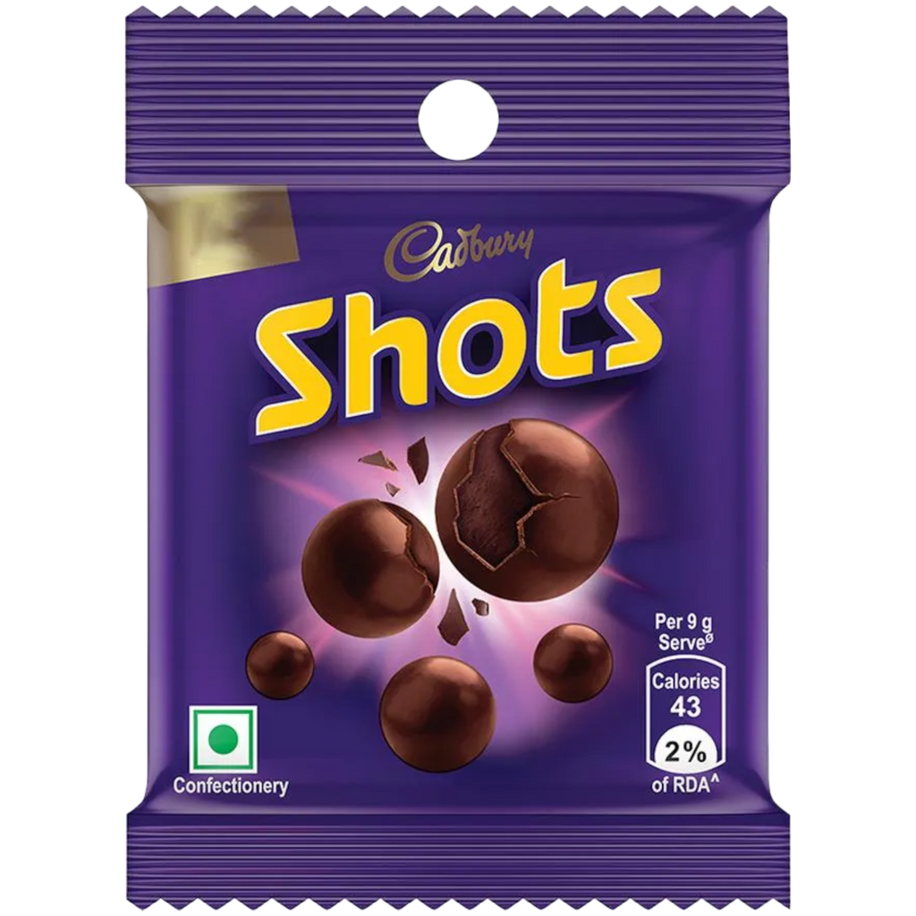 Cadbury Shots (India) - 0.63oz (18g)